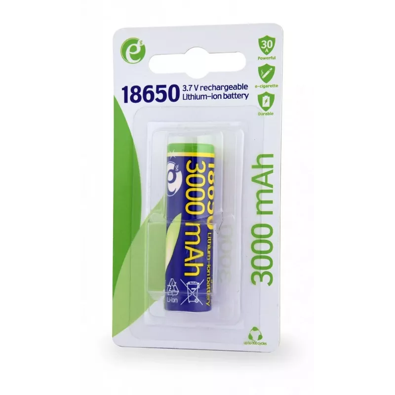 GEMBIRD Akumulator litowo-jonowy typ 18650 10C 3000mAh