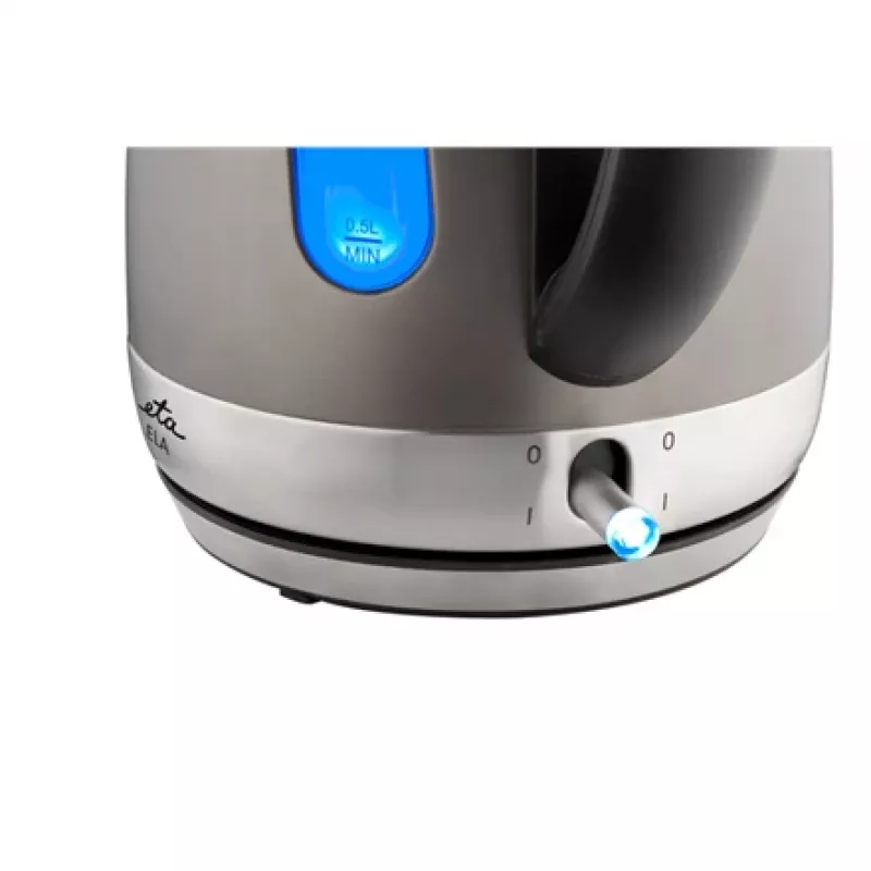 ETA | Czajnik | ELA ETA859890040 | Standard | 2100 W | 1,7 L | Stal nierdzewna | Obrotowa podstawa 360° | Szary