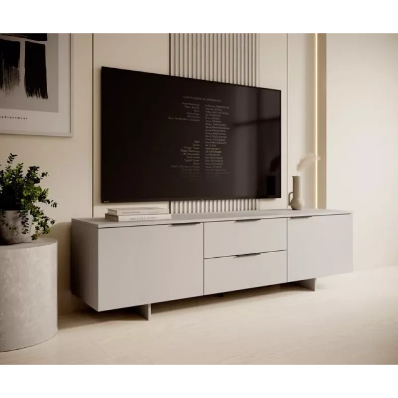 Cama RTV 2D2S ALMA Szafka 180x41.5xH55 kaszmir