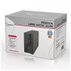 Gembird UPS-PC-652A zasilacz awaryjny (UPS) Line-Interactive 0,65 kVA 390 W 3 gniazda AC