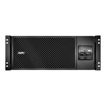 APC Smart-UPS On-Line, 6 kVA / 6 kW, montaż w szafie 4U, 230 V, 6x C13 + 4x C19 gniazd IEC, karta sieciowa + SmartSlot, wydłużony czas pracy, w zestawie szyny montażowe, Marine