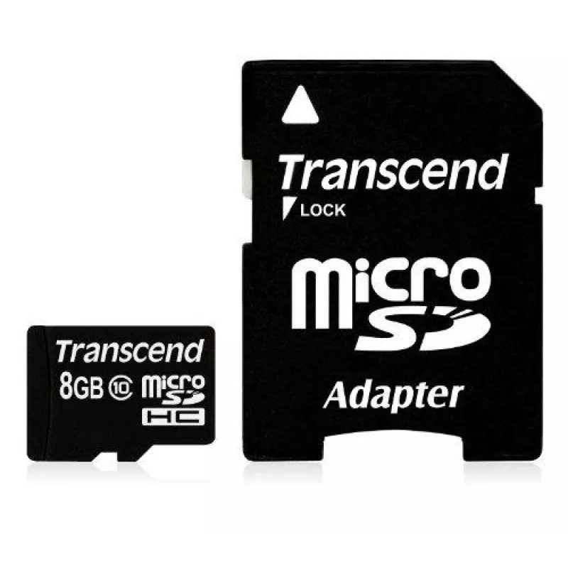 Transcend Premium - Karta pamięci flash (microSDHC/SD-Adapter w zestawie)