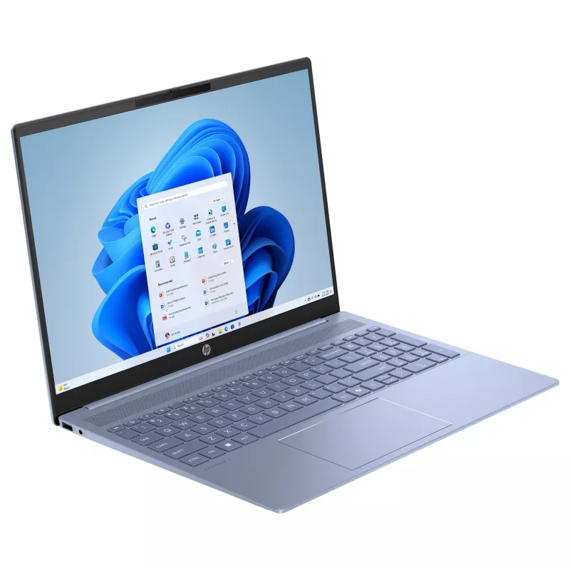 HP OmniBook 5 AI 16 2K Core Ultra 5 225U 16GB/512GB SSD Win11 Home - Błękitny - 16-af1454ng - Układ klawiatury może być niemiecki