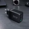 Ładowarka sieciowa Tellur TLL151451 65W, 3-portowa (2x USB-C, 1x USB-A)