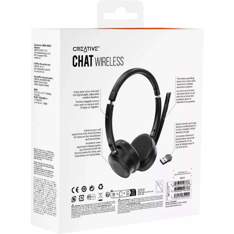 Zestaw słuchawkowy Chat Wireless