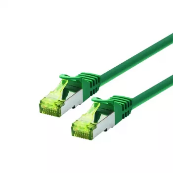 Kabel sieciowy LOGON TCR6ASS0025G RJ-45 Cat6a 0.25 m Zielony