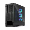 Obudowa PC Fractal Design Pop 2 Air Czarny TG RGB Midi Tower — ATX/Micro‑ATX/Mini‑ITX, 3x120mm przód, 1x120mm tył, zatoki 2,5 cala+3,5 cala