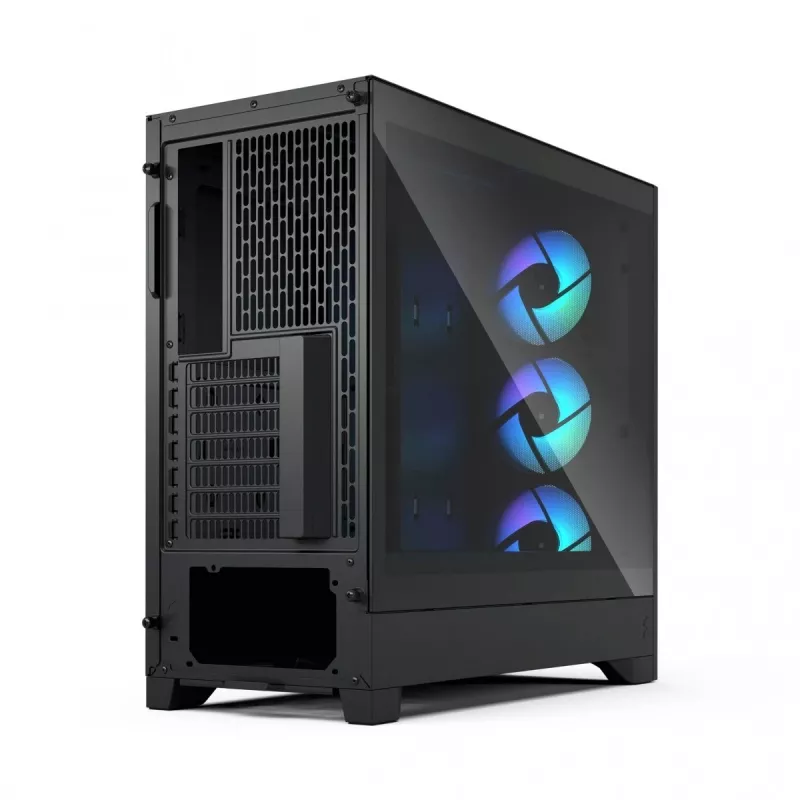 Obudowa PC Fractal Design Pop 2 Air Czarny TG RGB Midi Tower — ATX/Micro‑ATX/Mini‑ITX, 3x120mm przód, 1x120mm tył, zatoki 2,5 cala+3,5 cala