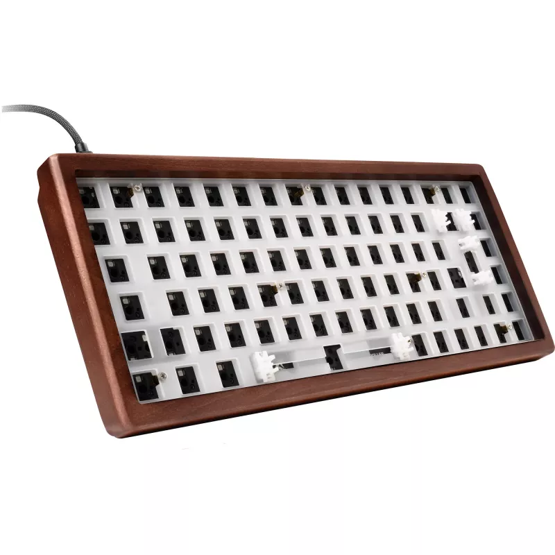 Sharkoon SKILLER SGK50 S3 Wood Barebone klawiatura dla graczy, RGB
