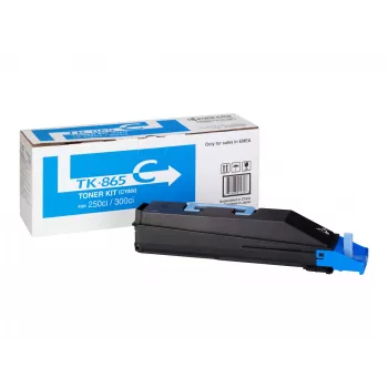 KYOCERA TK-865C kaseta z tonerem 1 szt. Oryginalny cyjan