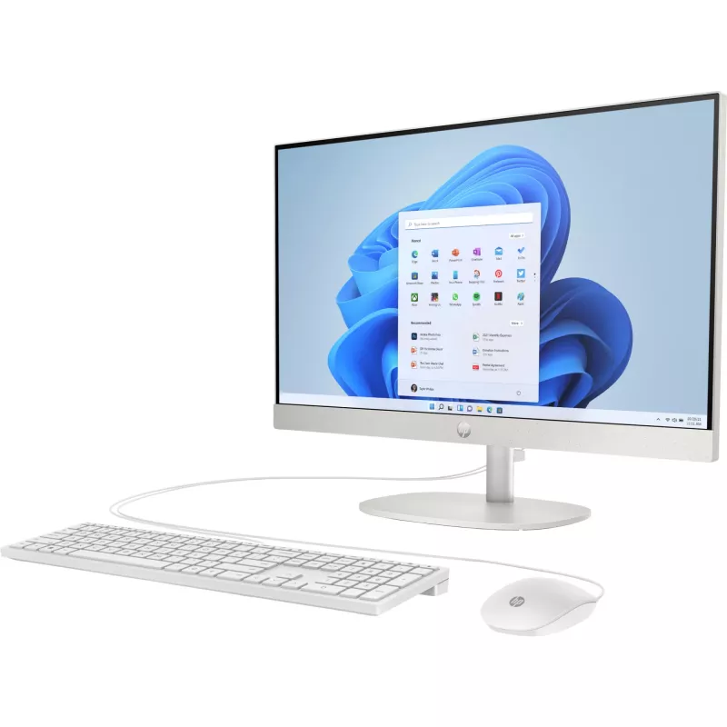 HP AIO PC 24-cr0457ng 60,45 cm 23,8 inch FHD Intel Core i5-1335U 16 GB 512 GB SSD UMA - Core i5 - 16 GB (A4EC4EA#ABD)