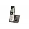 Telefon DECT Panasonic KX-TG6811 z identyfikacją rozmówcy, czarny