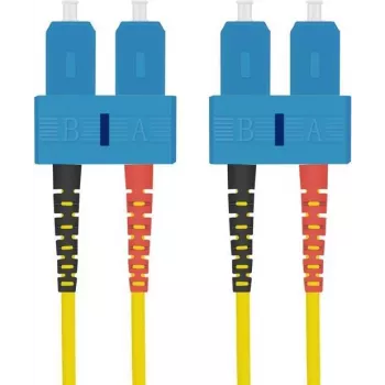 Kabel krosowy światłowodowy helos 216666 OS2 9/125µm SC-SC Duplex 0,5 m