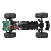 RC crawler Amewi Mini‑D90 4WD 1:16 RTR zdalnie sterowany model terenowy, napęd na 4 koła, skala 1:16