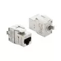 Moduł Keystone RJ45 Cat.6A bez użycia narzędzi, DELOCK 90990, niebieski