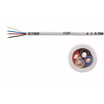 Kabel domofonowy No name YTDY 12×0,5 mm² — 12 żył, każda 0,5 mm²