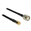 Kabel koncentryczny DeLOCK 89498 TNC SMA CFD200 10 m czarny