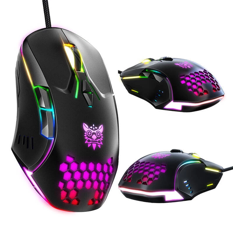 Mysz Onikuma CW902 RGB Czarna ON-CW902/BK USB