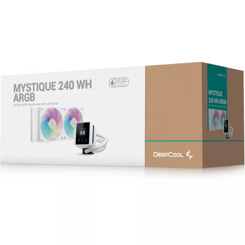 Chłodnica cieczy All-in-one DeepCool Mystique 240 WH ARGB