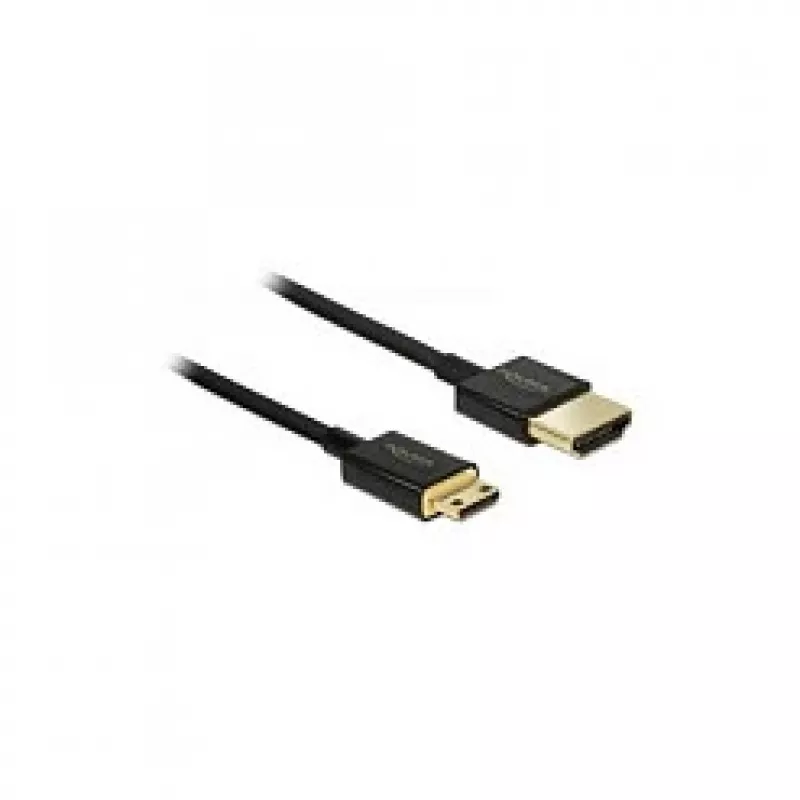 Kabel HDMI DeLOCK HDMI-A/HDMI-C 0,5 m