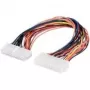 Wentronic Goobay Wewnętrzny kabel zasilający PC, 0,3 m - wtyk 24-pin > złącze 24-pin (93239)