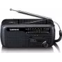 Głośnik przenośny Lenco MCR-113BK Solar czarny z Bluetooth i radiem FM
