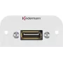 Kindermann 7441000588 Gniazdo DisplayPort Aluminium (7441000588)