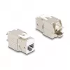 DeLOCK 88119 moduł keystone płaski biały RJ-45 10 szt.
