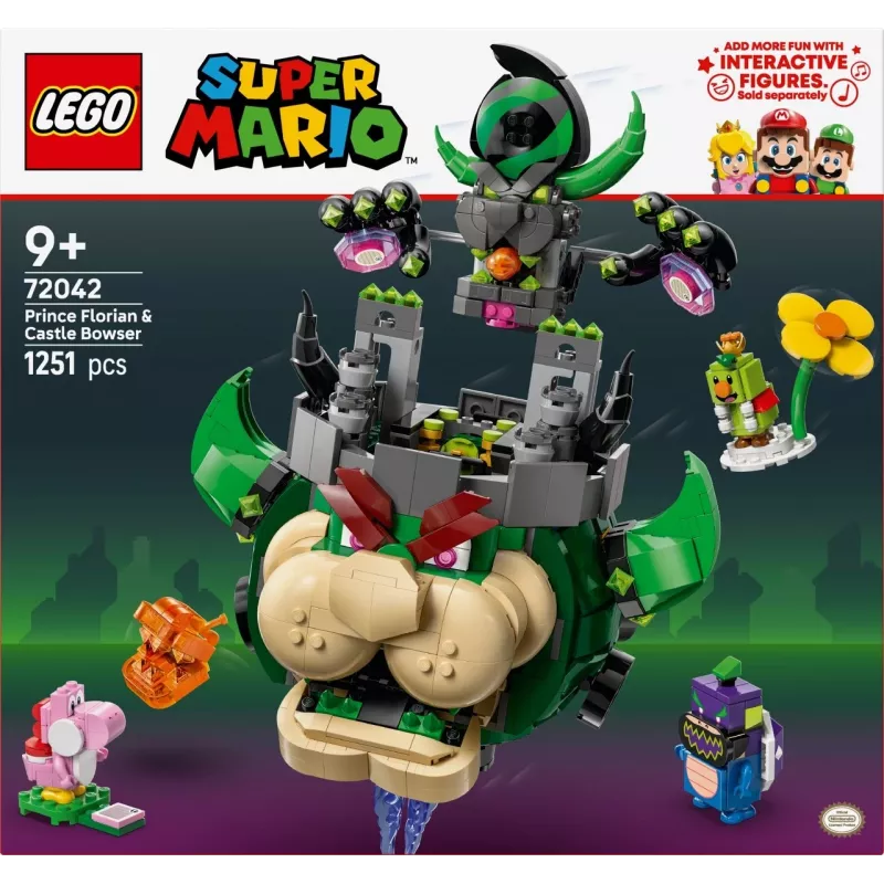 Zestaw konstrukcyjny LEGO Super Mario Książę Florian i Zamek Bowsera 72042