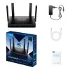 Router bezprzewodowy Cudy WR3000 Gigabit Ethernet Dwuzakresowy (2,4 GHz / 5 GHz) Czarny