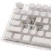 Ducky One 3 Aura biały TKL klawiatura gamingowa, RGB LED - MX-Speed-srebrny (US)