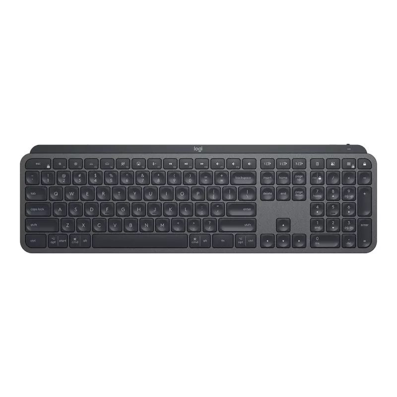 Logitech MX Keys combo for Business Gen 2 Klawiatura Mysz w zestawie Biuro RF Wireless + Bluetooth AZERTY French Graphite