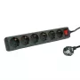 Power Extension ROLINE 19.07.1075 3 m 6 AC Outlet Indoor Czarny