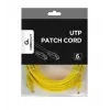 Kabel sieciowy GEMBIRD PP6U-5M/Y — Cat6 U/UTP, RJ-45 na RJ-45, 5 m, żółty