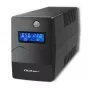 Qoltec Monolith UPS Double-conversion Online 0,65 kVA 360 W 2 gniazda AC