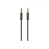 Gembird Kabel CCAP-444-0.75M (Mini Jack M - Mini Jack M, 0,75m, Kolor Czarny) Kabel Audio 3.5mm Czarny (CCAP-444-0.75M)