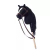 Koń na patyku HOPPIHORSE Hobby Horse A4 czarny