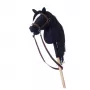 Koń na patyku HOPPIHORSE Hobby Horse A4 czarny