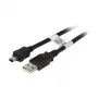 Efb K5251SW.1,8 Kabel USB Czarny