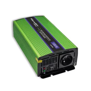 Przetwornica samochodowa Qoltec Monolith 1200 W Zielona 12 V