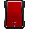 ADATA EX500 HDD/SSD enclosure Czarny, czerwony 2.5 inch