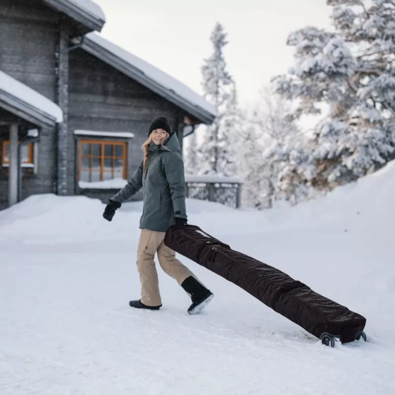 Thule 5170 Roundtrip Rolling Ski Bag 175cm Black