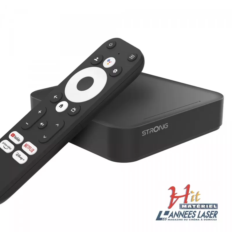 Strong LEAP-S3 Smart TV Box Czarny 4K Ultra HD 16 GB Wi-Fi Ethernet LAN