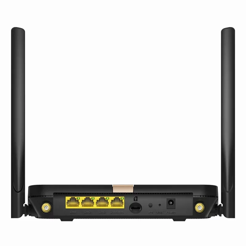 Router bezprzewodowy Cudy LT500D Fast Ethernet Dwuzakresowy (2,4 GHz / 5 GHz) 4G Czarny