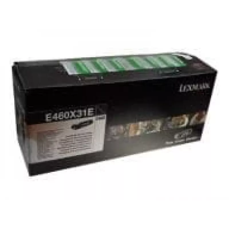Kaseta z tonerem Lexmark E460X31E 10000 stron Czarny