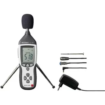 Voltcraft SL-451 miernik poziomu dźwięku, miernik hałasu 31,5 Hz - 8 kHz (SL-451)