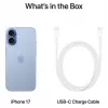 Smartfon Apple iPhone 17 6.1 cala 256GB Mist niebieski