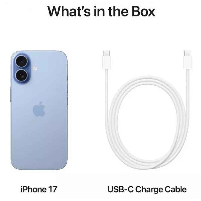 Smartfon Apple iPhone 17 6.1 cala 256GB Mist niebieski