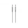 Linksys Belkin MIXIT Kabel Aux - Kabel audio - Mini-Phone Stereo 3,5 mm (męski) - Mini-Phone Stereo 3,5 mm (męski) - 1,22 m - Szary (AV10164BT04-GRY)