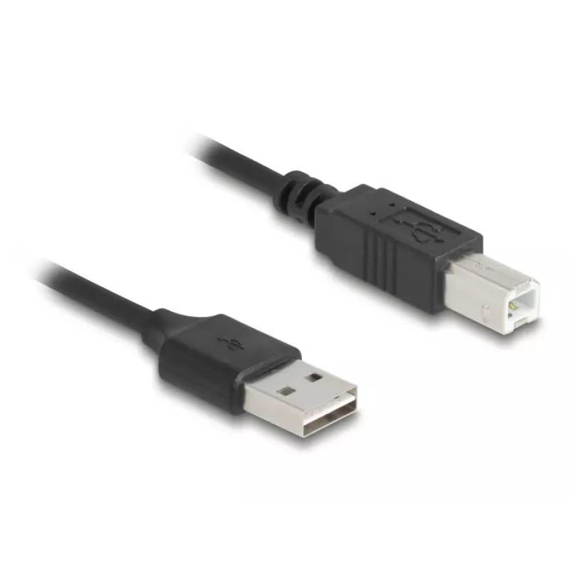Kabel USB DeLOCK 90130 USB 2.0 0.8 m czarny